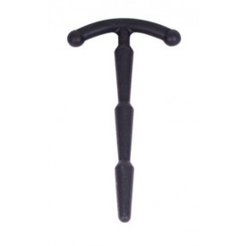 Черный уретральный плаг Kiotos X Sillicone Penis Stick 4